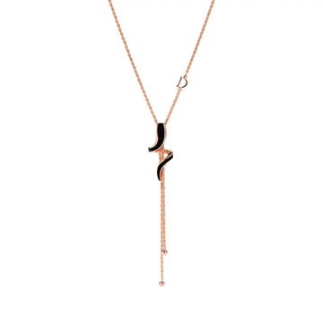 Eden rose gold and diamonds necklace