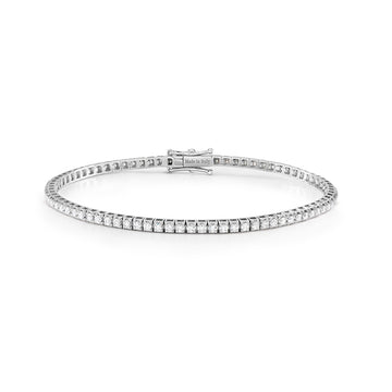 Luce tennis bracelet with diamonds