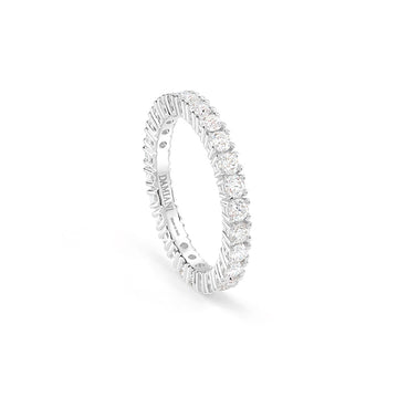 Luce ring with diamonds