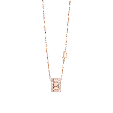 Belle Époque Reel necklace with diamonds