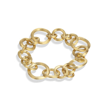18kt yellow gold link bracelet - Howards Jewelers
