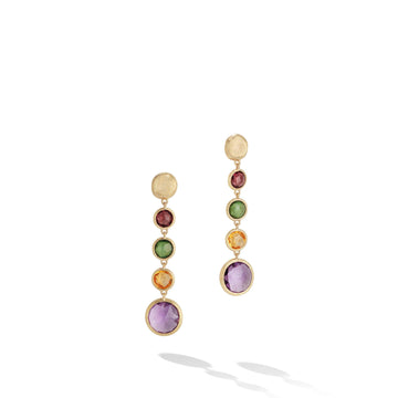 Multicoloured drop earrings - Howards Jewelers