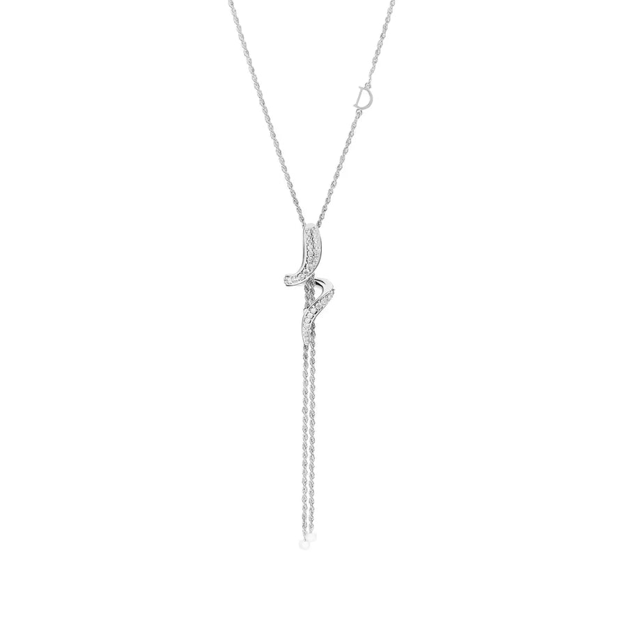 Eden white gold and diamonds necklace