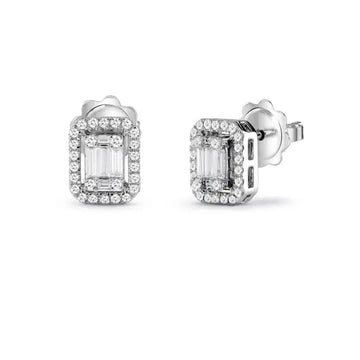 Magia earrings with diamonds