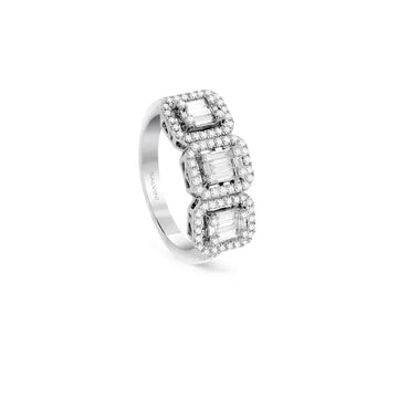 Magia ring with diamonds