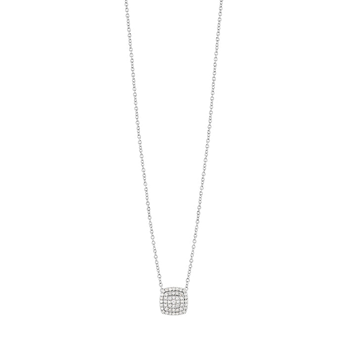 Bagliori necklace with diamonds