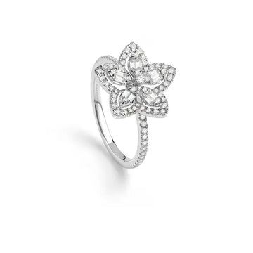 Magia Garden ring with diamonds