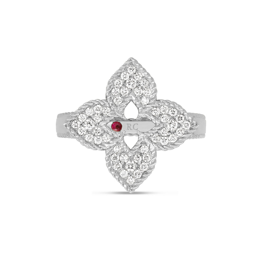 Venetian Princess ring with diamonds