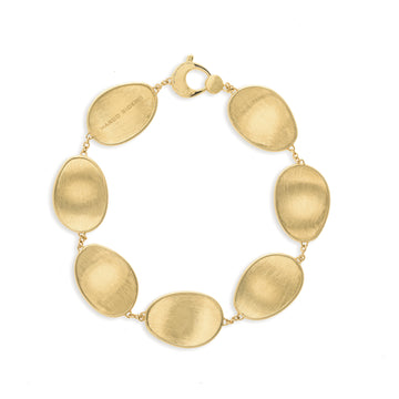 Lunaria 18kt yellow gold light weight bracelet