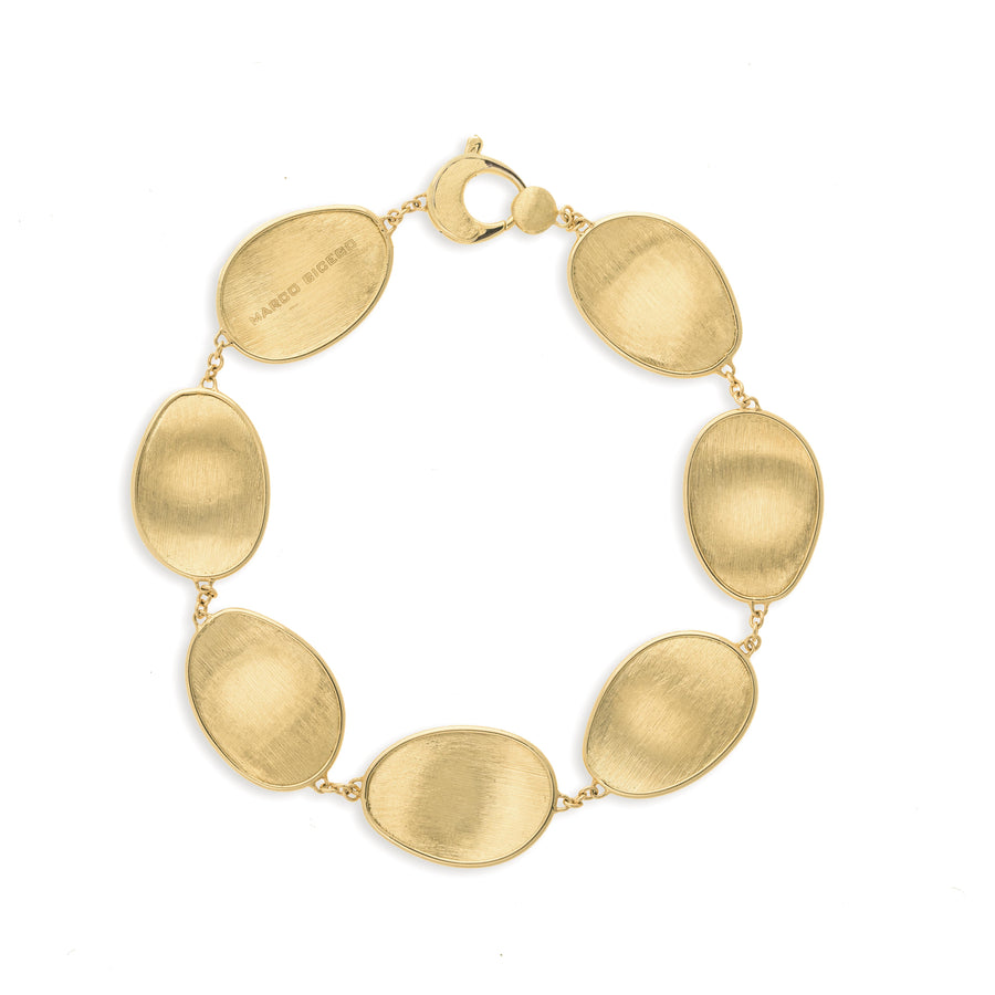 Lunaria 18kt yellow gold light weight bracelet