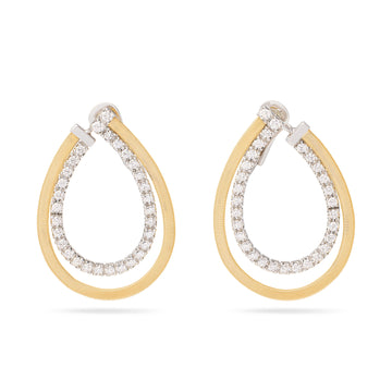 Masai 18K Yellow Gold Drop Earrings With Diamonds