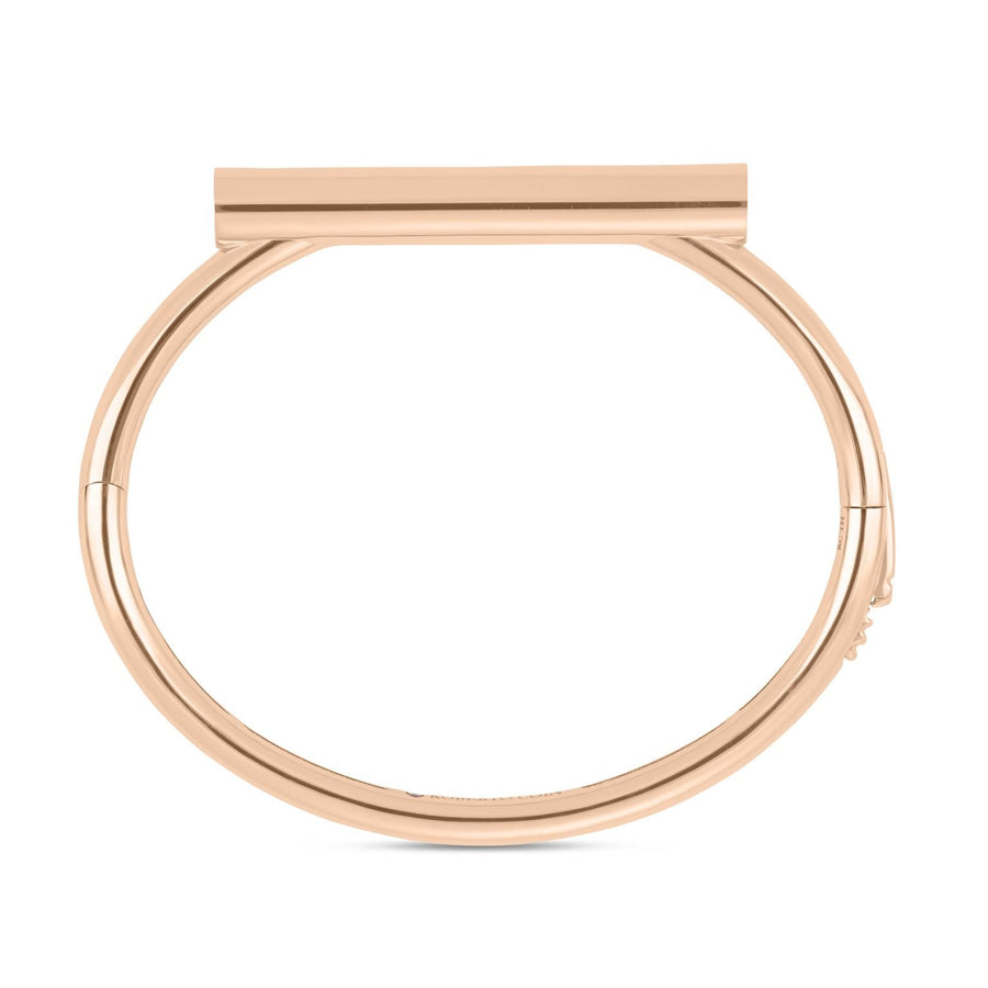 Domino bangle in rose gold