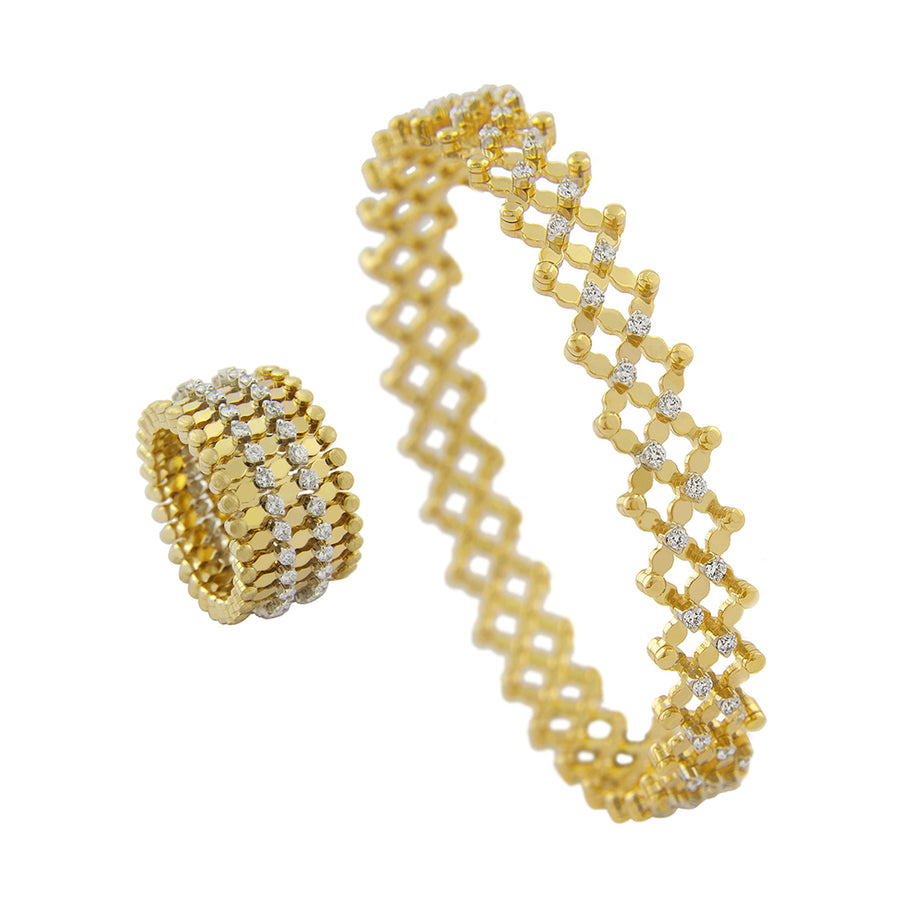 Serafino Consoli adjustable Ring-to-Bracelet