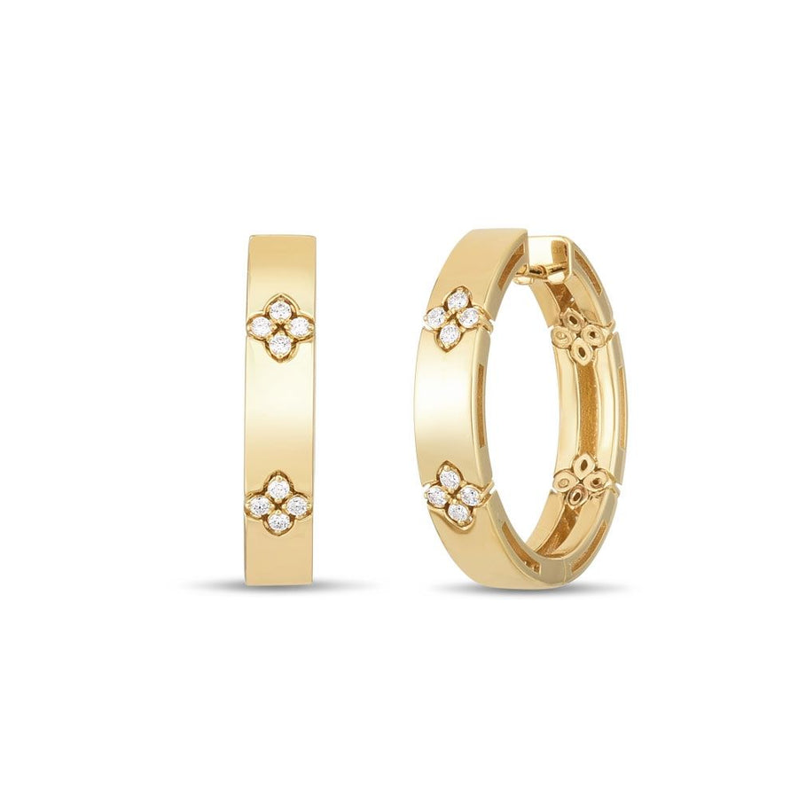Love in Verona earrings with diamonds