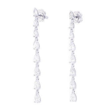 Timeless Classico earrings with diamonds