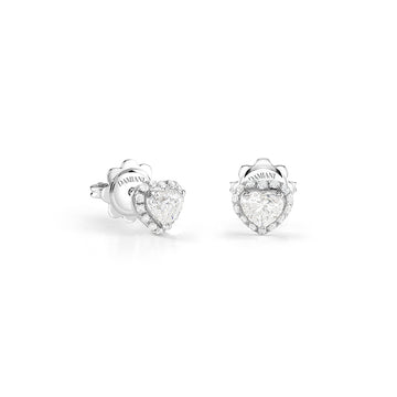 Minou full pavé earrings with diamonds