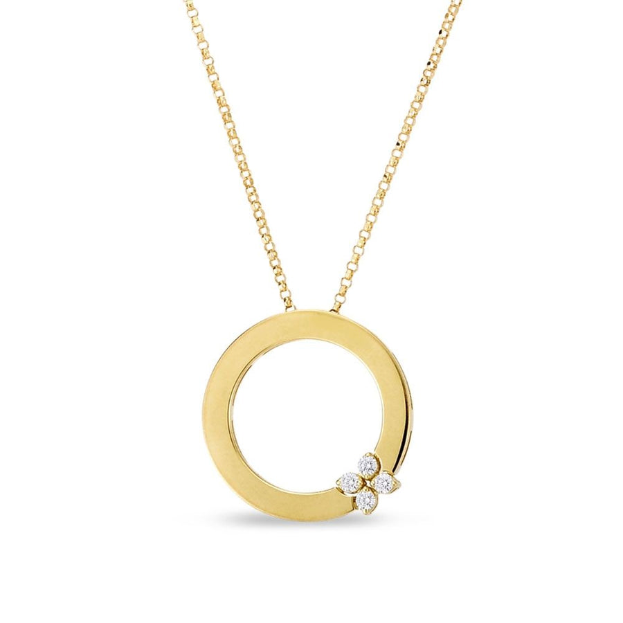 Love in Verona necklace with diamonds