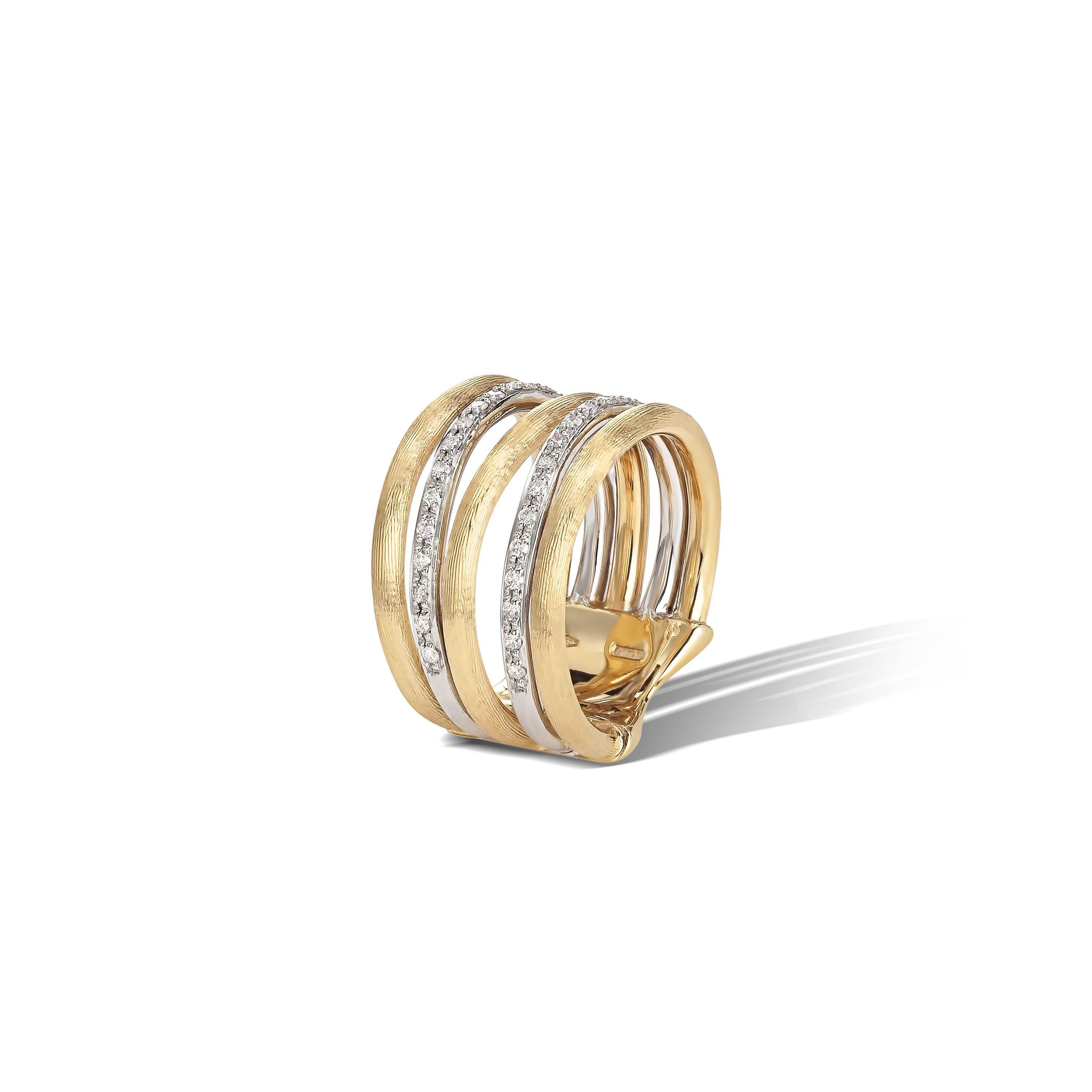 Jaipur multi-band diamond ring by Marco Bicego | Howards Jewelers