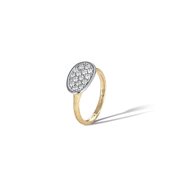 Diamond pavé ring, mini - Howards Jewelers