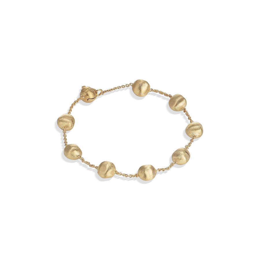 18kt yellow gold bead bracelet - Howards Jewelers
