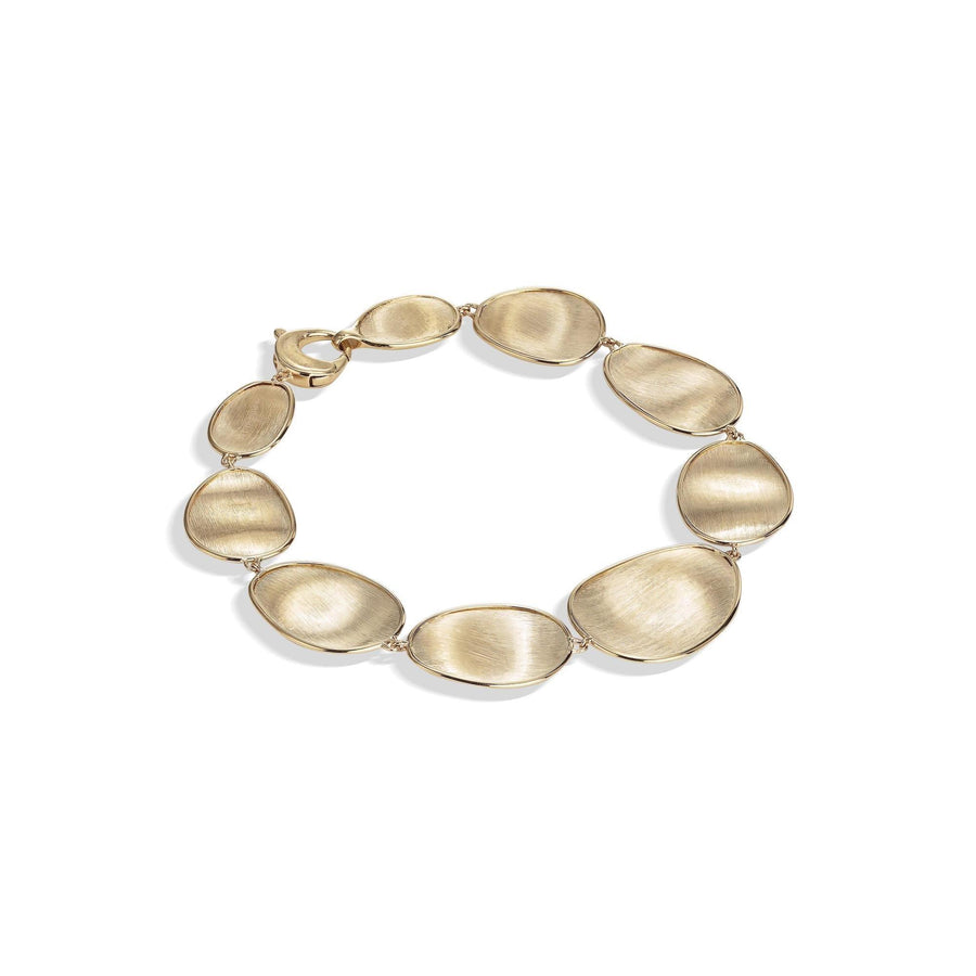 18kt yellow gold light weight bracelet - Howards Jewelers