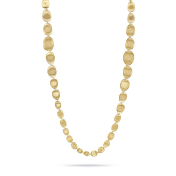18kt Gold long necklace - Howards Jewelers