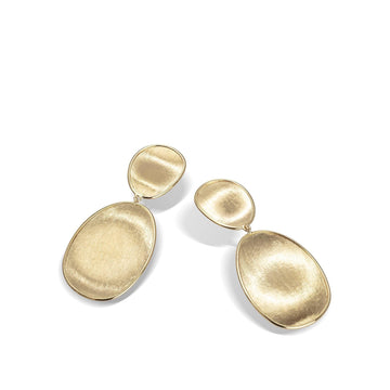 18kt Gold chandelier earrings, medium - Howards Jewelers