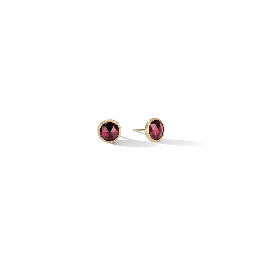 Rubellite stud earrings, small - Howards Jewelers