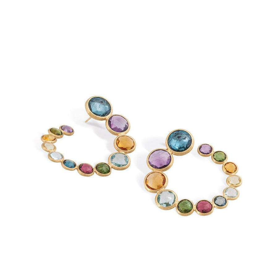 Multicolored gemstone earrings - Howards Jewelers